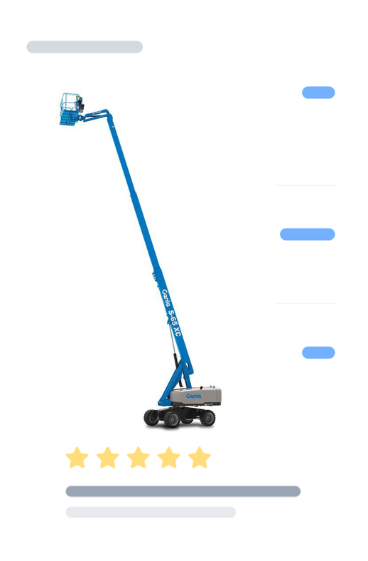 Boom Lift Rental in Chennai RM Manlift Rental